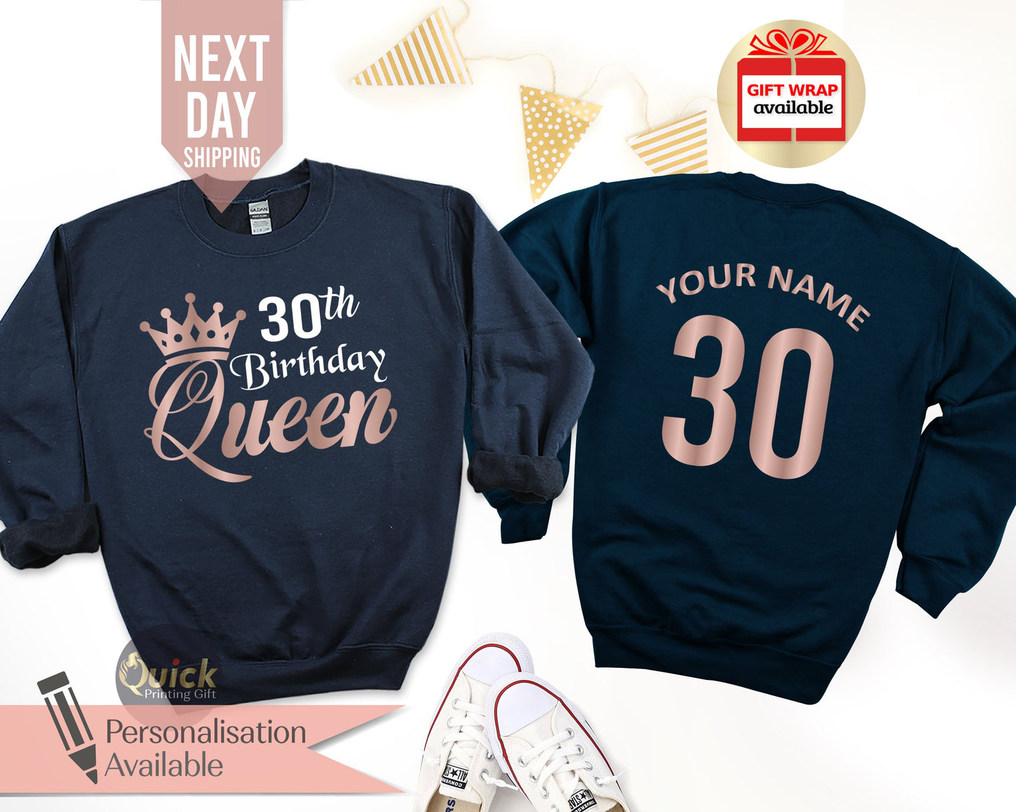 30th Birthday Christmas jumper , Custom Name Girls Sweater , Women birthday Tshirt gift, 1993 Birthday  Women Jumper, winter birthday outfit