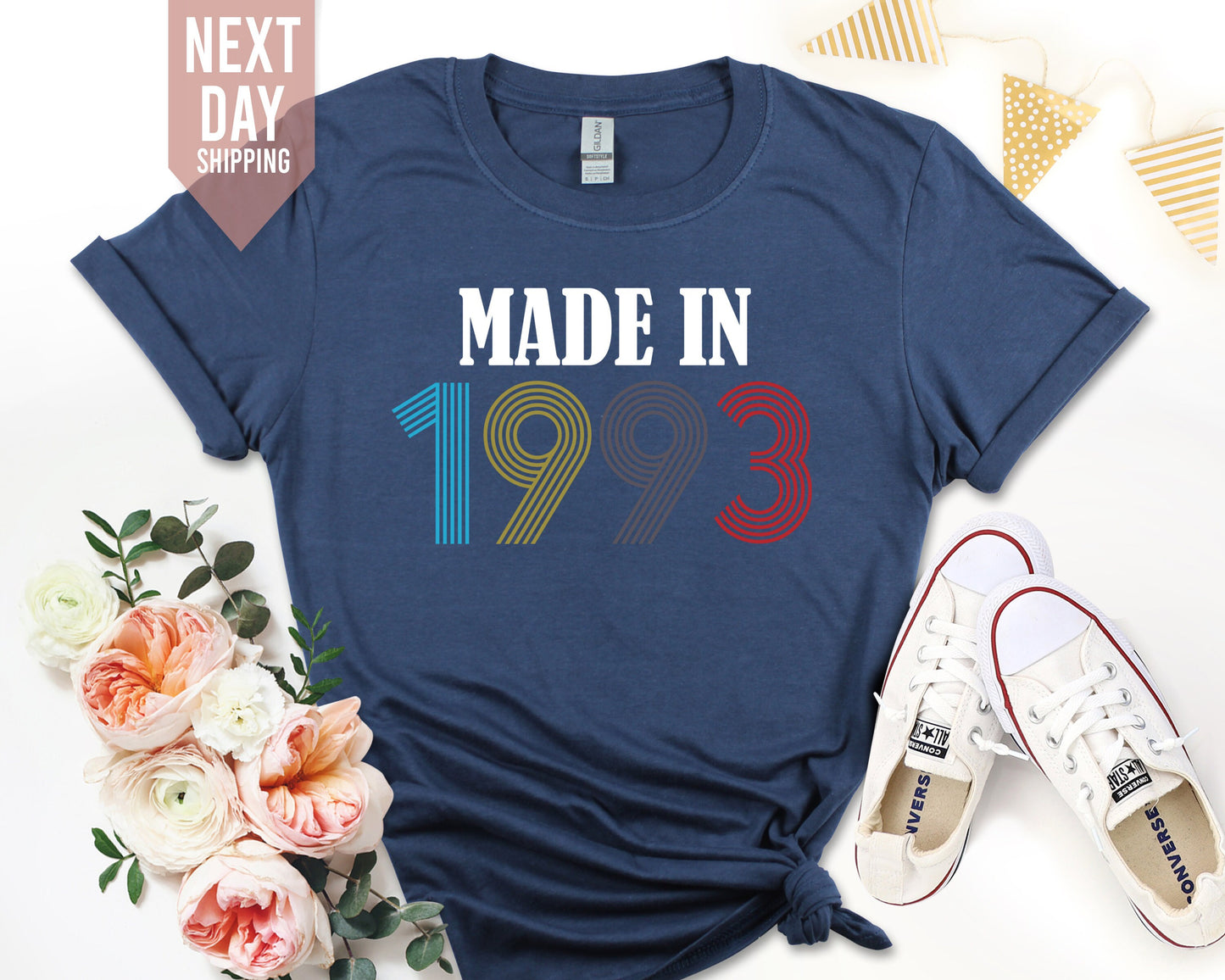 Made in 1993 Birhtday tshirt, 30th Birthday Gifts for Women, Vintage 1993 Birthday Shirt, 30th Birthday Tshirt, Birthday Gifts for Mum