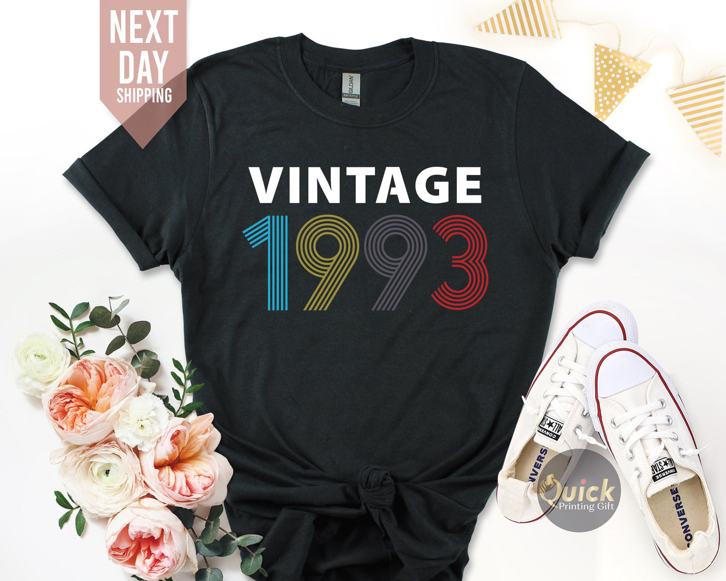 Vintage 1993 Birthday Tshirt UK, Ladies 30th Birthday Shirt, 30th Birthday Gifts for Women, Custom Birthday Gifts for her 2023