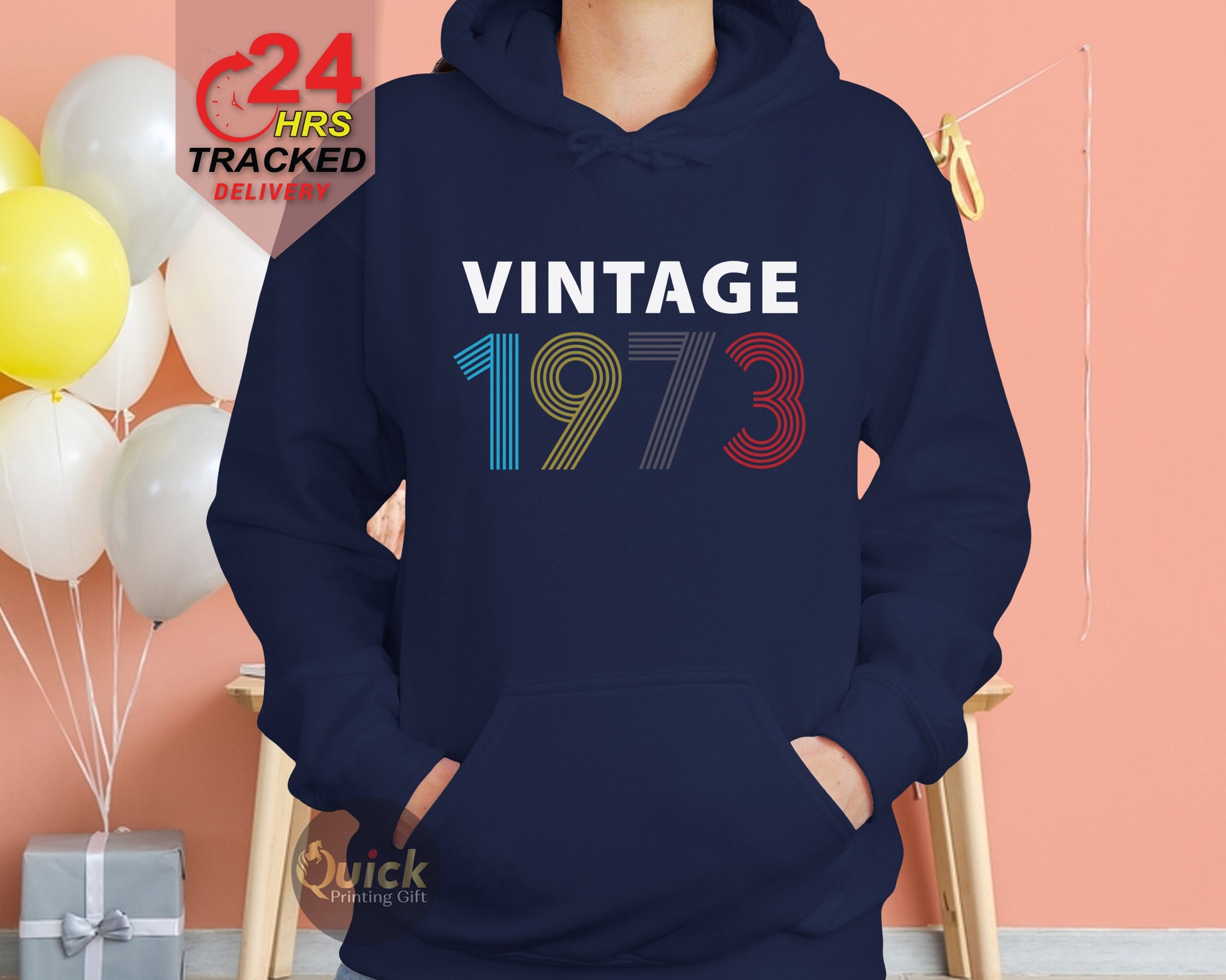 Vintage 1973 Hoodie