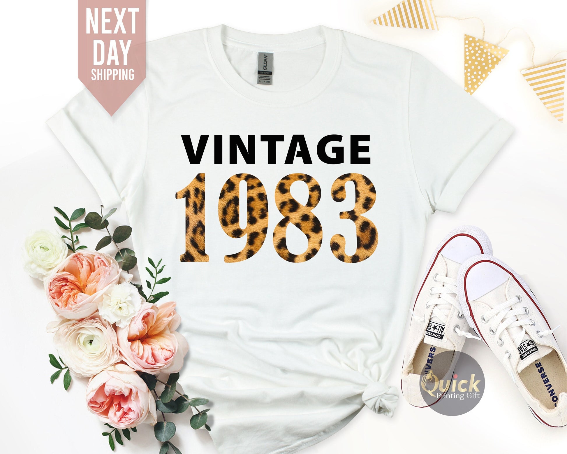 Vintage 1983 Birthday T-Shirt