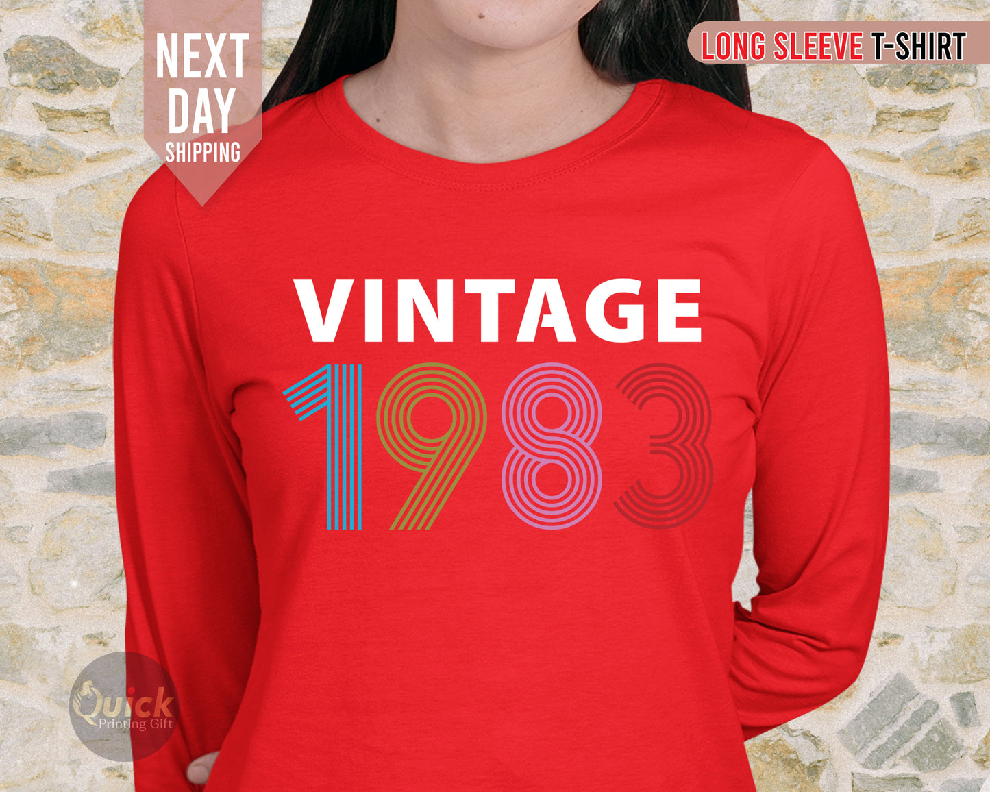 Vintage 1983 Long Sleeve T-Shirt