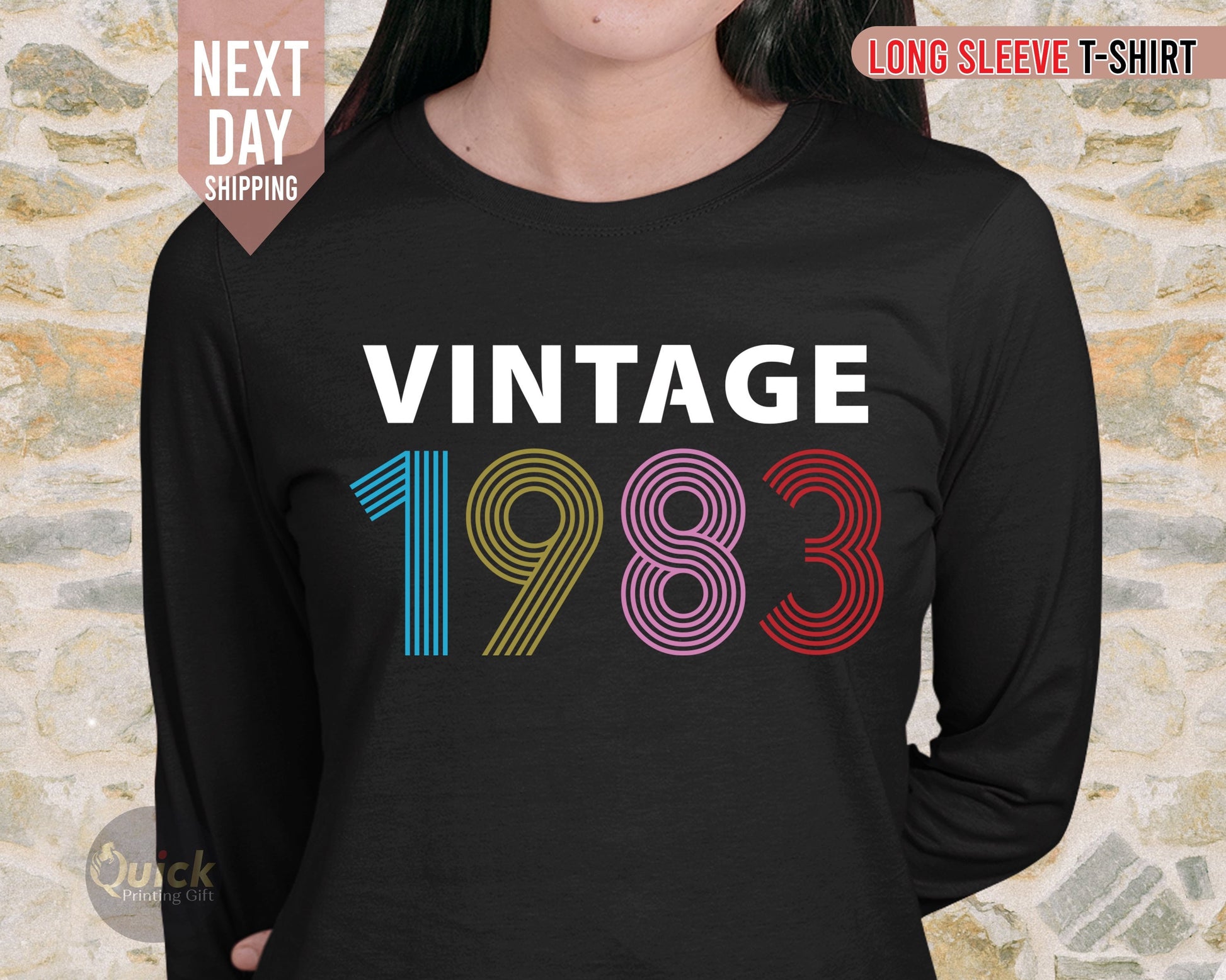 Vintage 1983 Long Sleeve T-Shirt