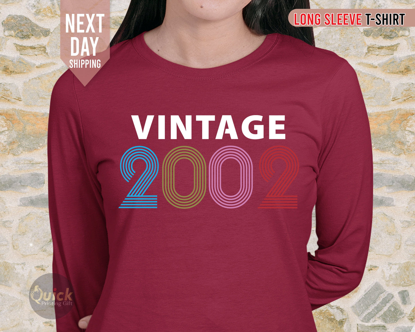 Vintage 2002 Long Sleeve T-Shirt