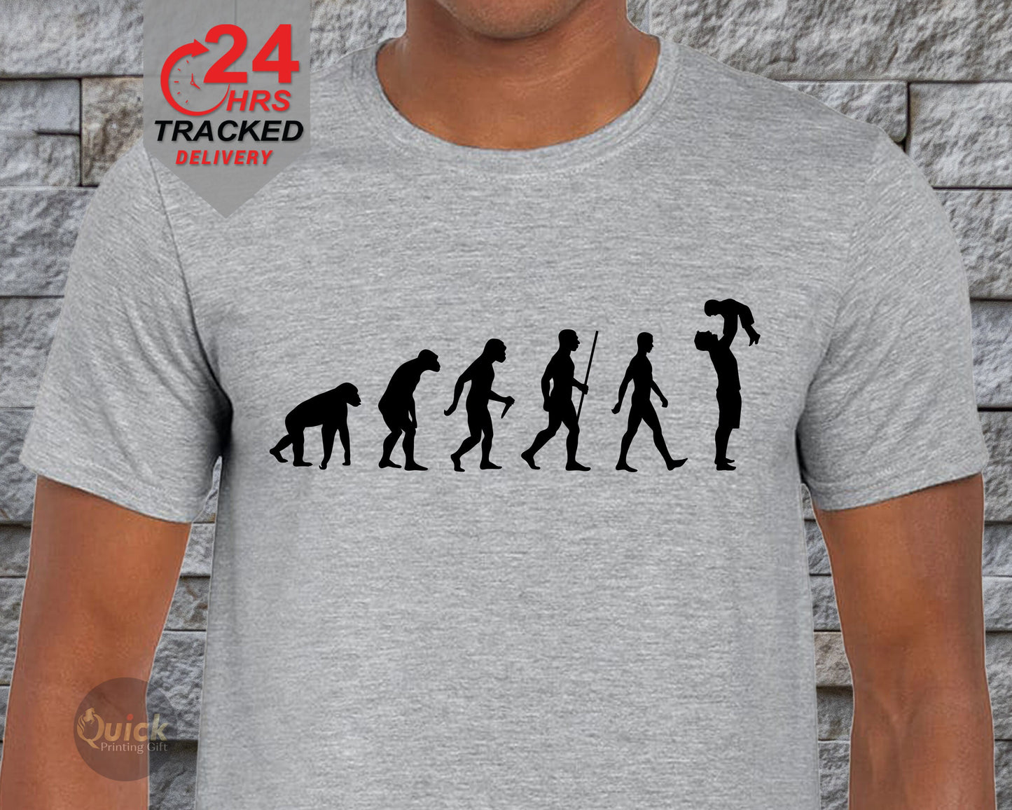 Evolation Mans Tshirt