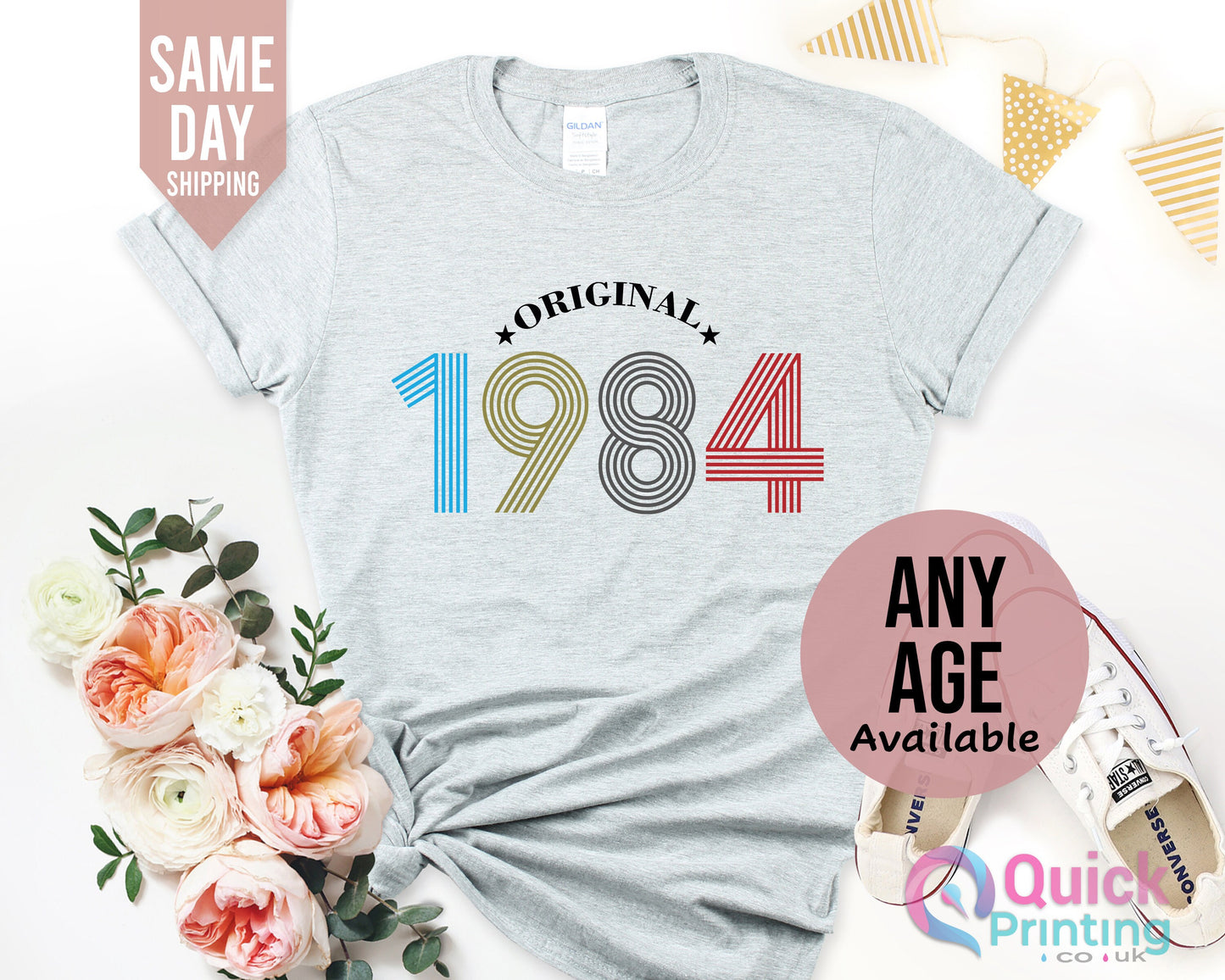 40th Birthday Tshirt, 1984 Vintage Birthday Shirt, 40th Birthday Gifts for women, Vintage Birthday gift shirt, Birthday Gift for Mum
